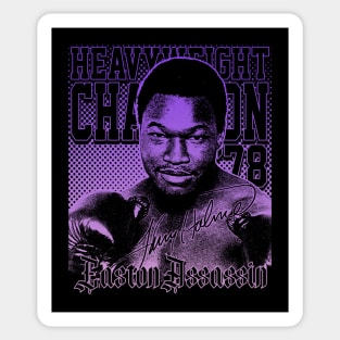 Larry Holmes Gradient 6 Sticker